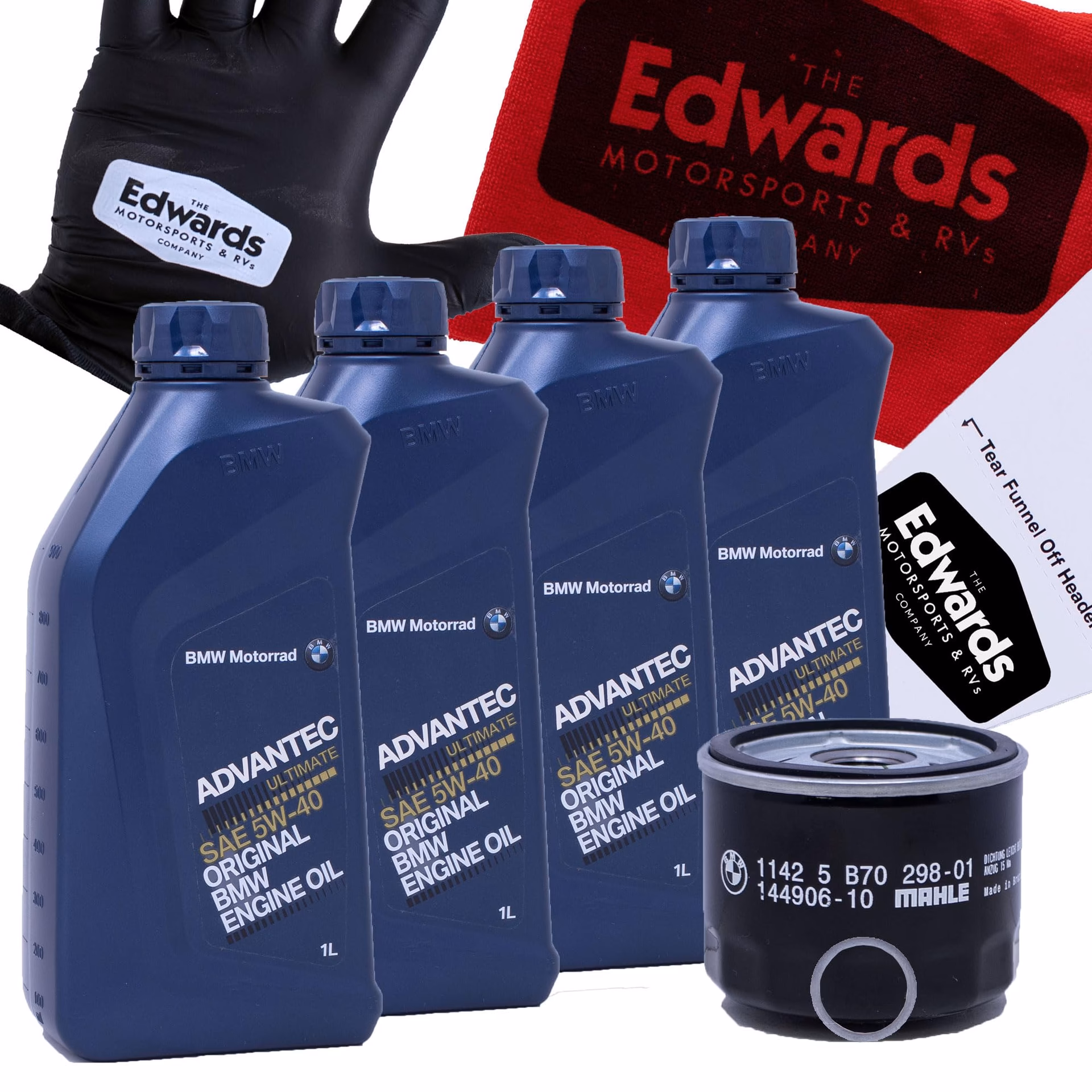 What's the BMW OEM part number for a single filter?