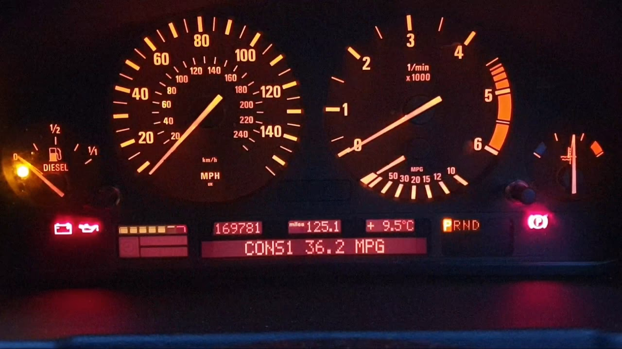 What is the BMW X5 brake pad warning system?