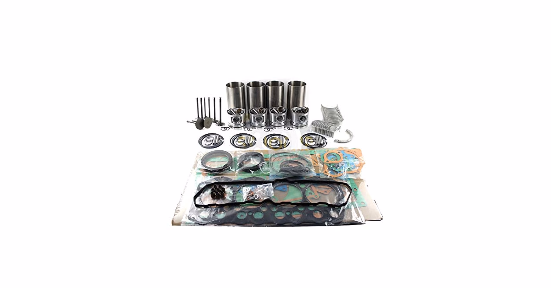 What is included in a bobcat 610 engine replacement kit?