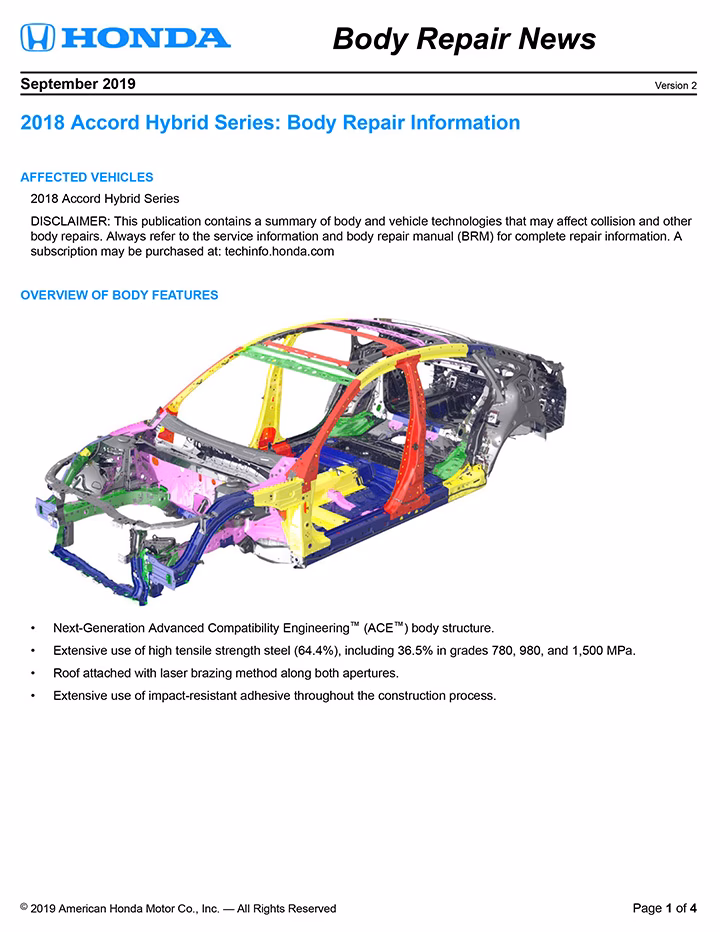 What is a Honda certified Body Shop?