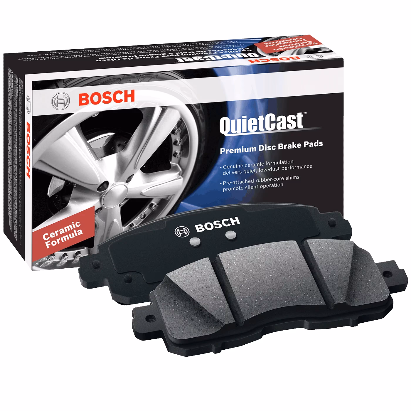 What makes quietcast different from OE brakes?