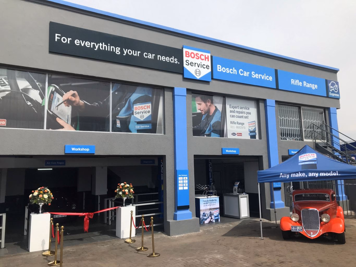 Where can Bosch repair my car under warranty?