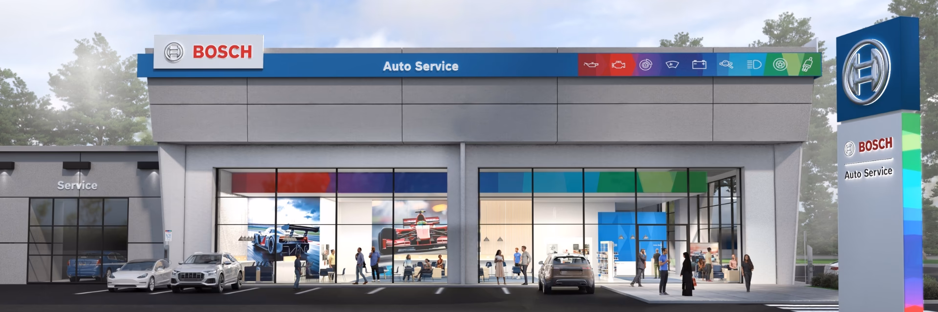 How do I find a Bosch retailer?