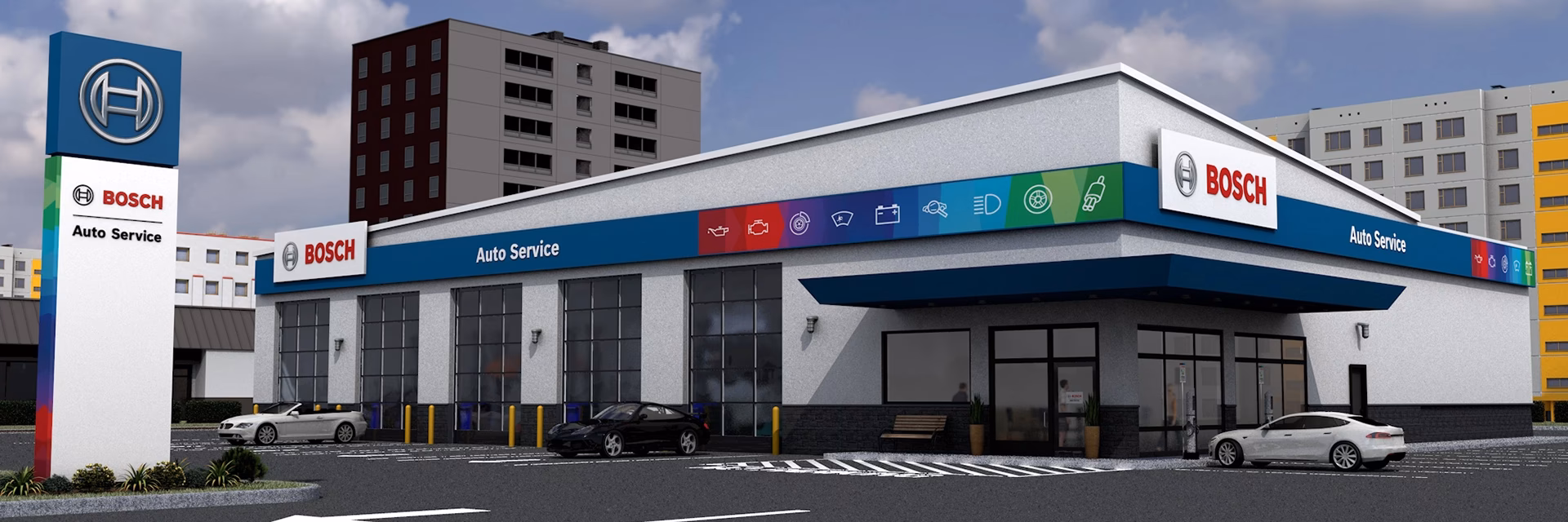 Onde fica a Bosch Car service - auto Justino Carneiro Lda.?