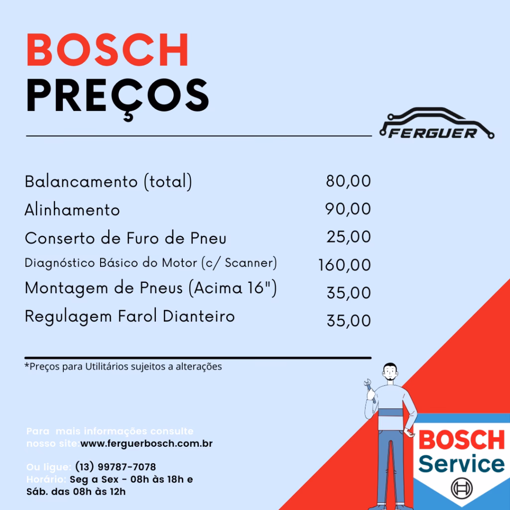 Como a LD auto - Bosch Car Service garante a qualidade do veículo?