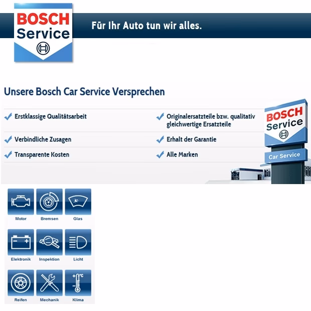 Was ist eine Inspektion beim Bosch Service?