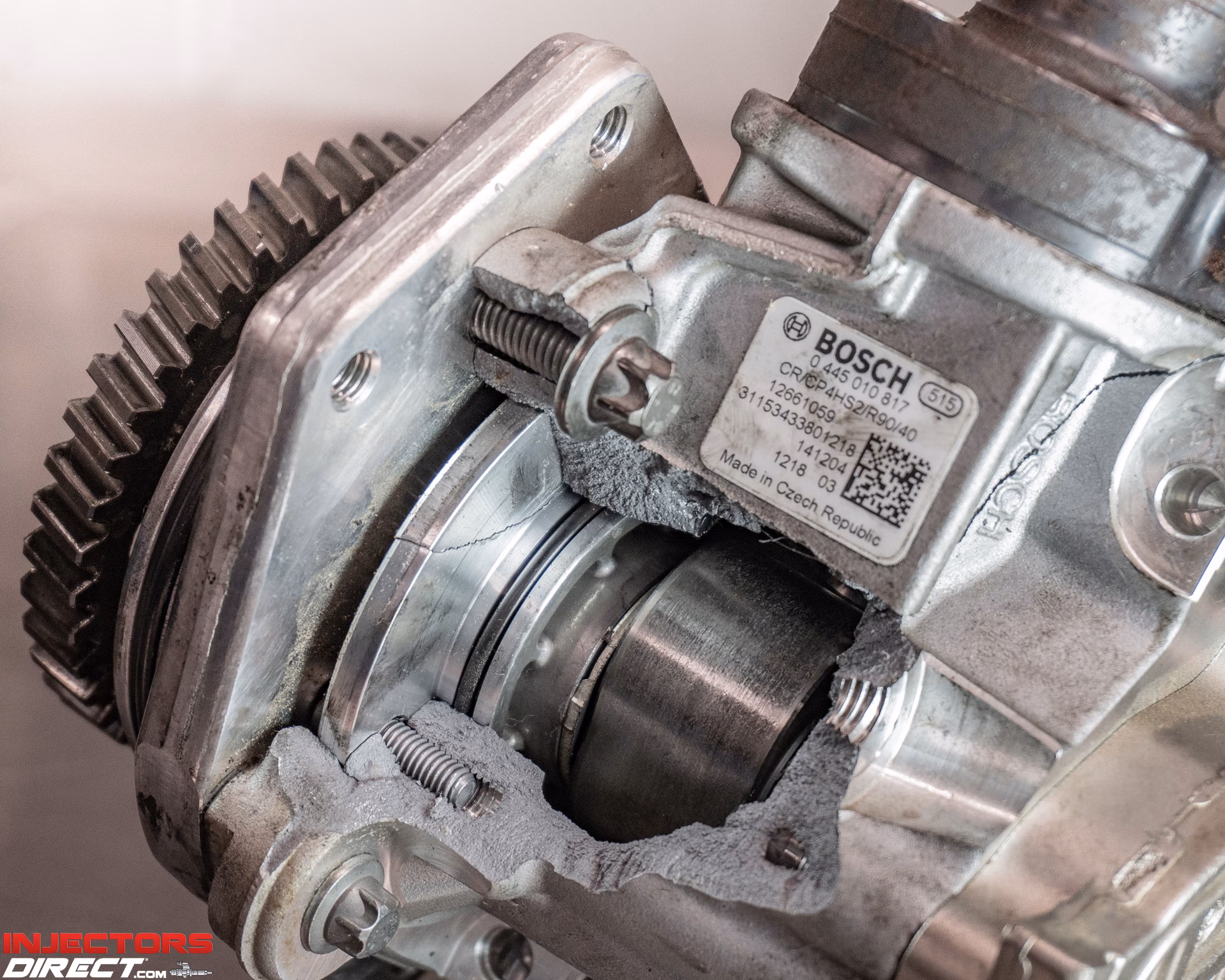 What causes Bosch diesel injector failure?
