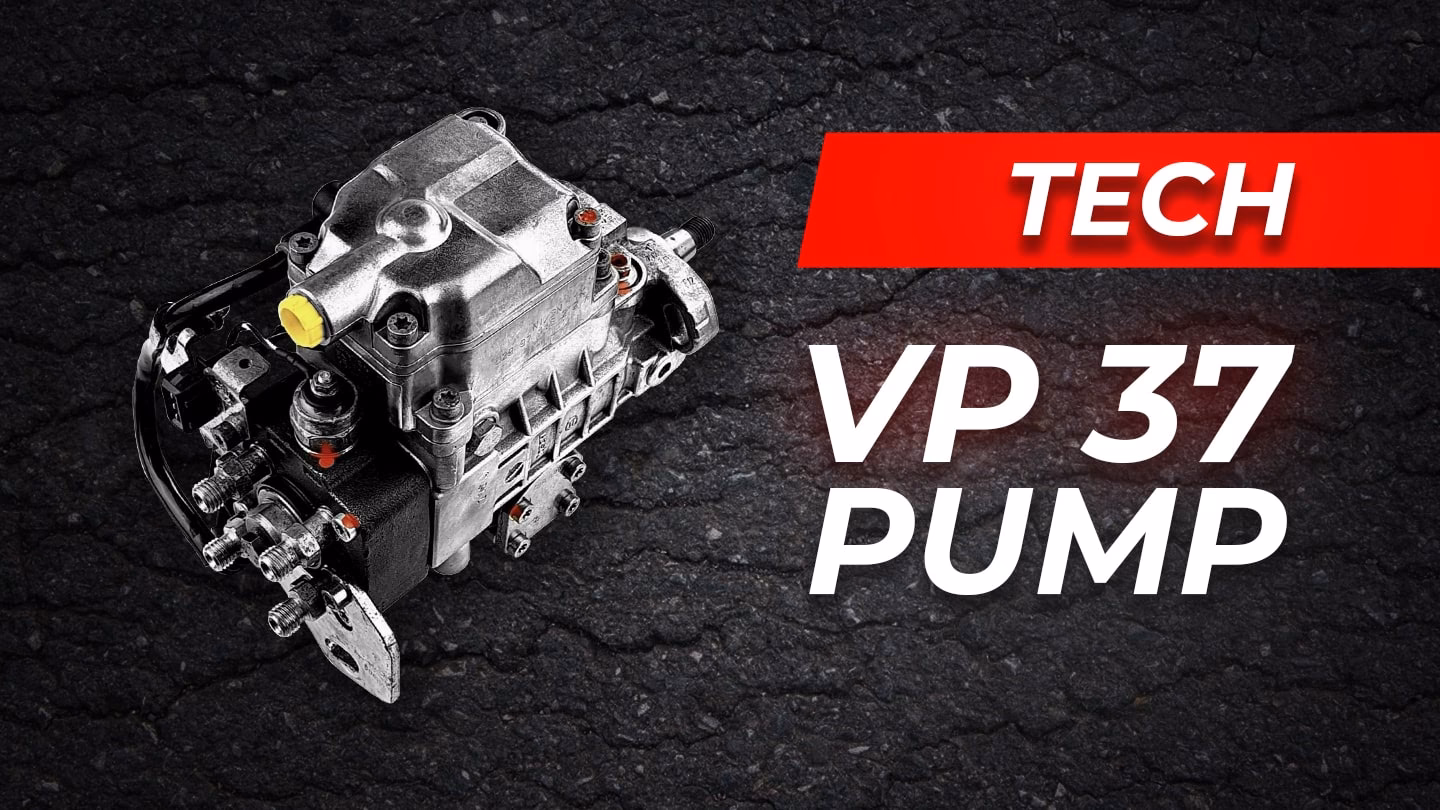 What are Bosch vp-36 & vp-37 injection pumps?
