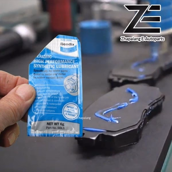 How do you clean a brake caliper?