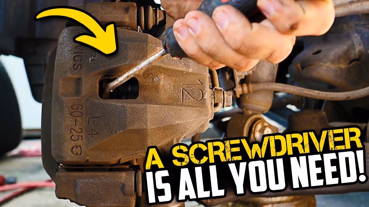 What is a loaded brake caliper?