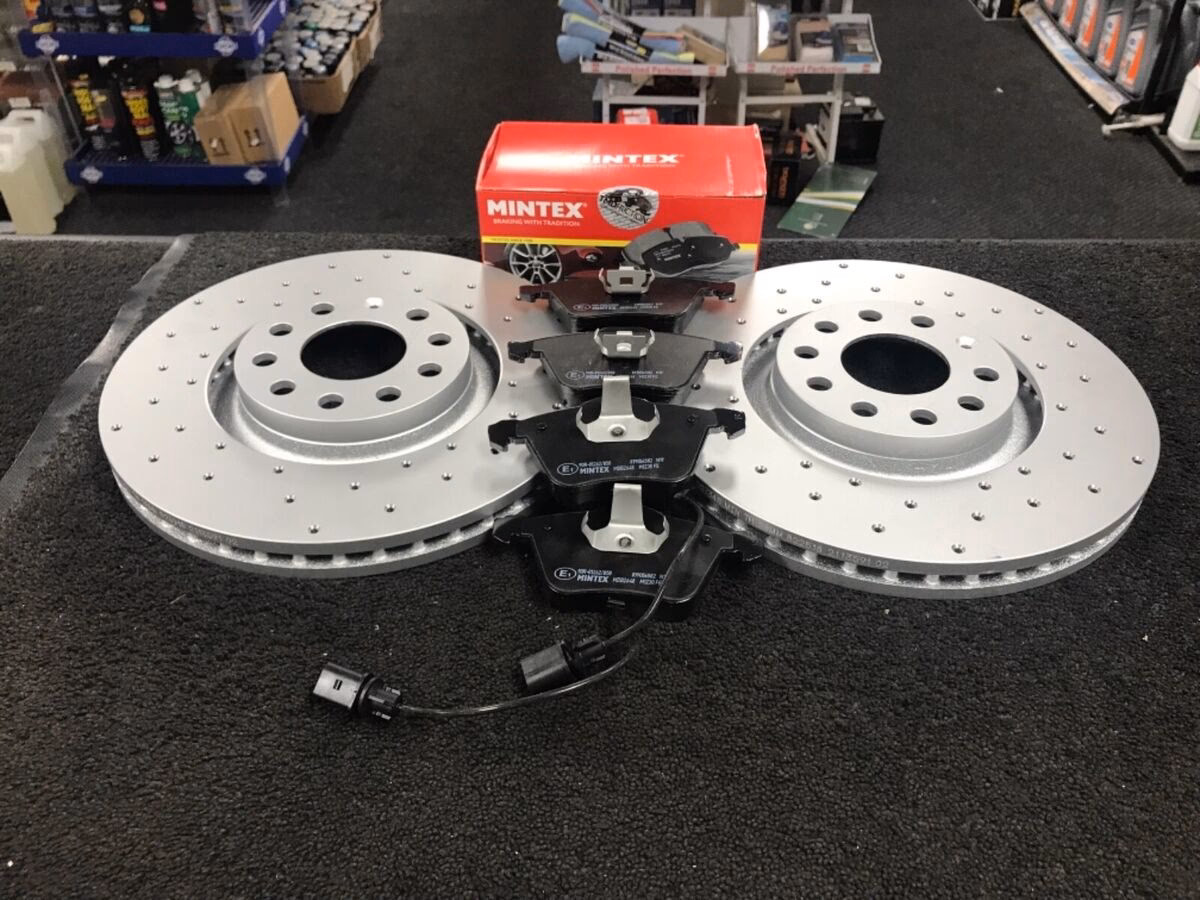 How do I get new brake discs installed on my Audi A4?