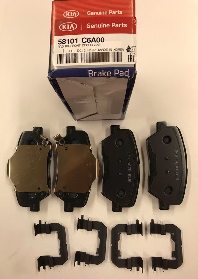 What brake pads does a Kia Sorento 2018 use?