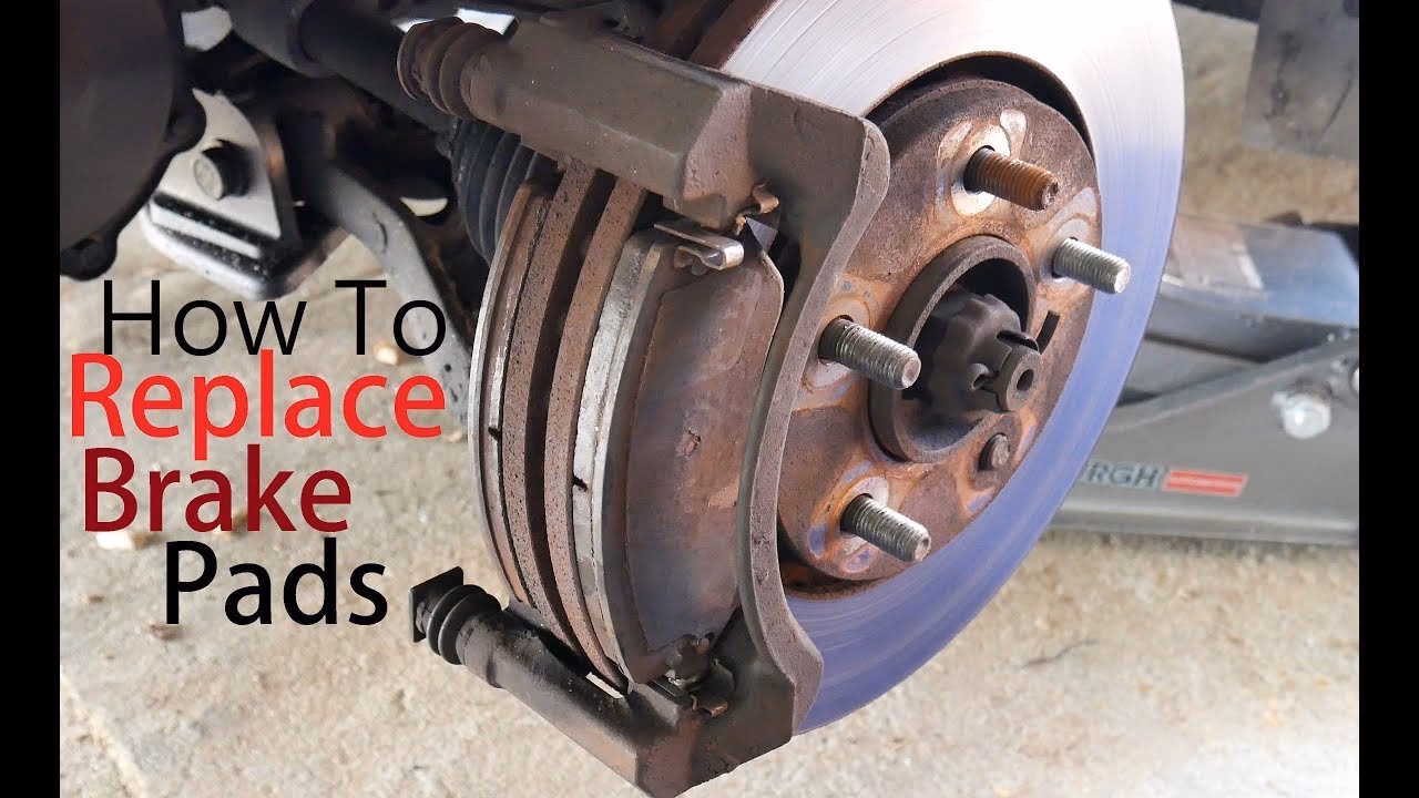 How are brake pads fitted?