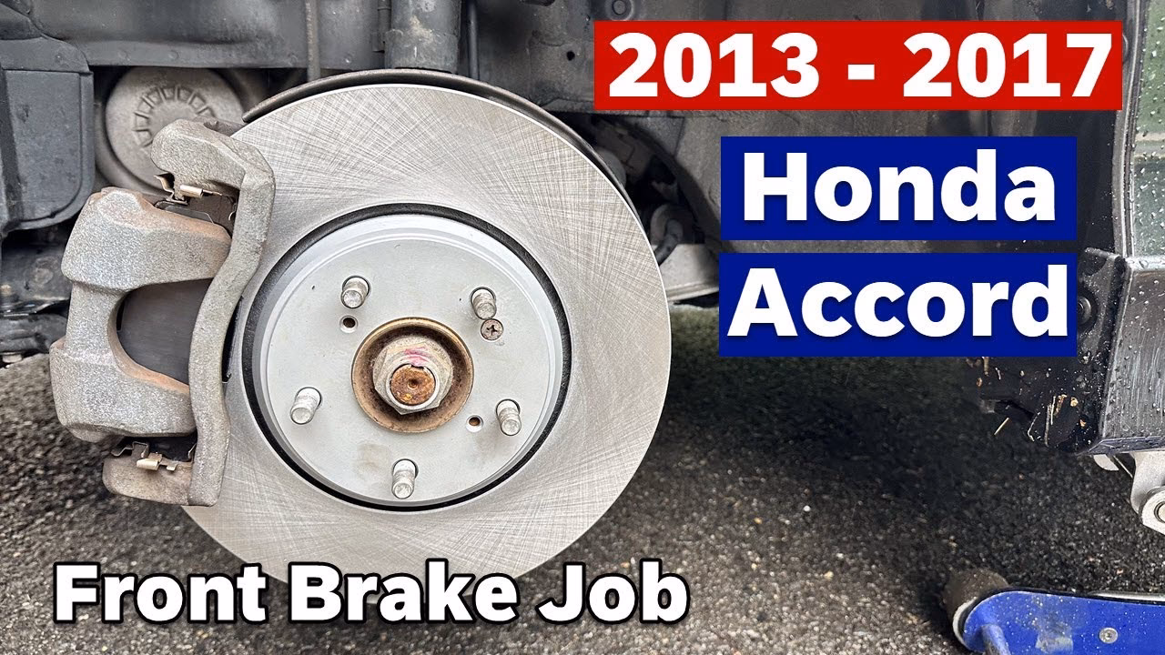 How do brake pads work on a 2003-2012 Honda Accord?