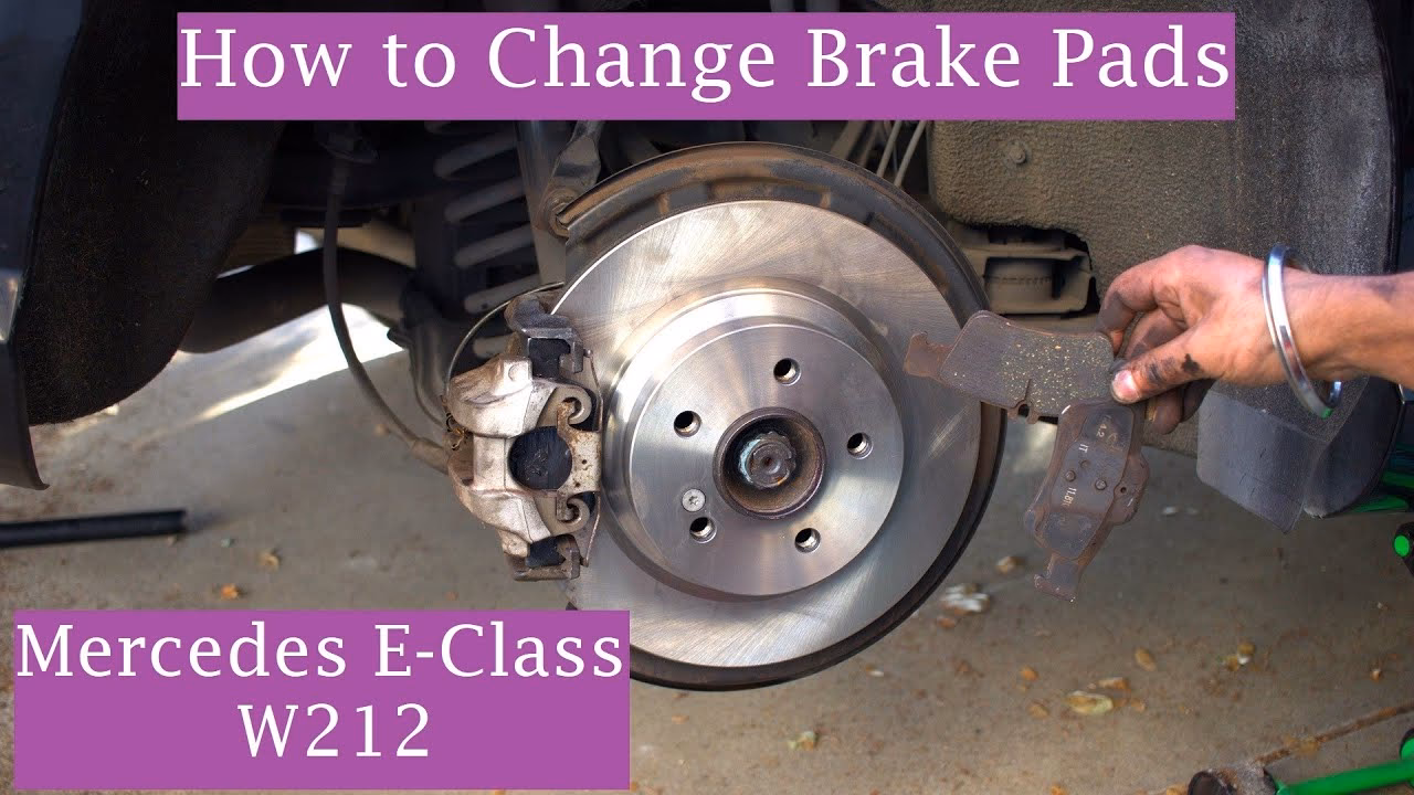 How to remove front brake pads?