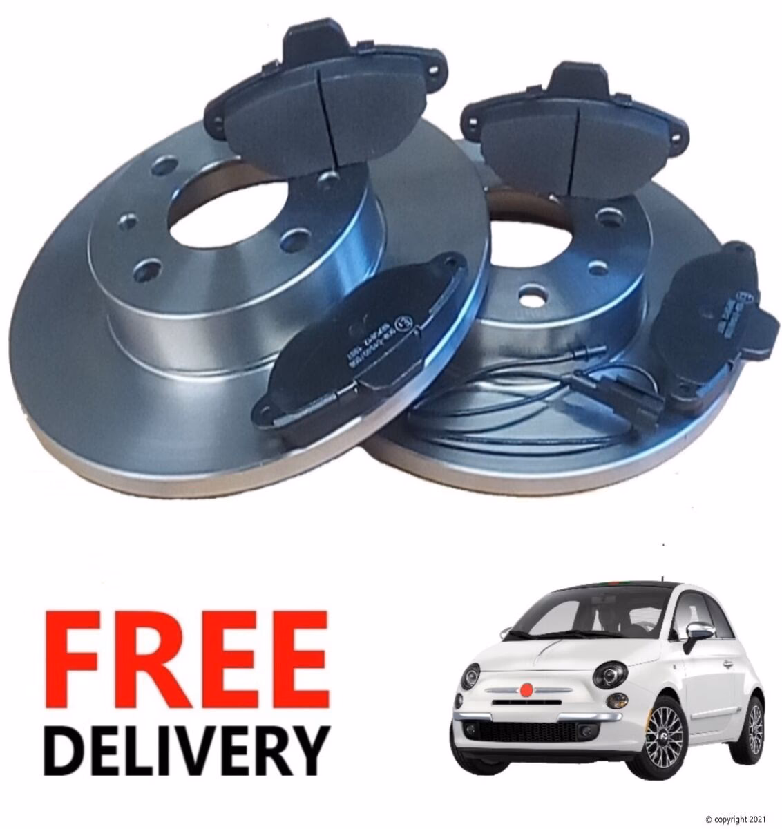 Do Fiat 500 brake discs need to be replaced?