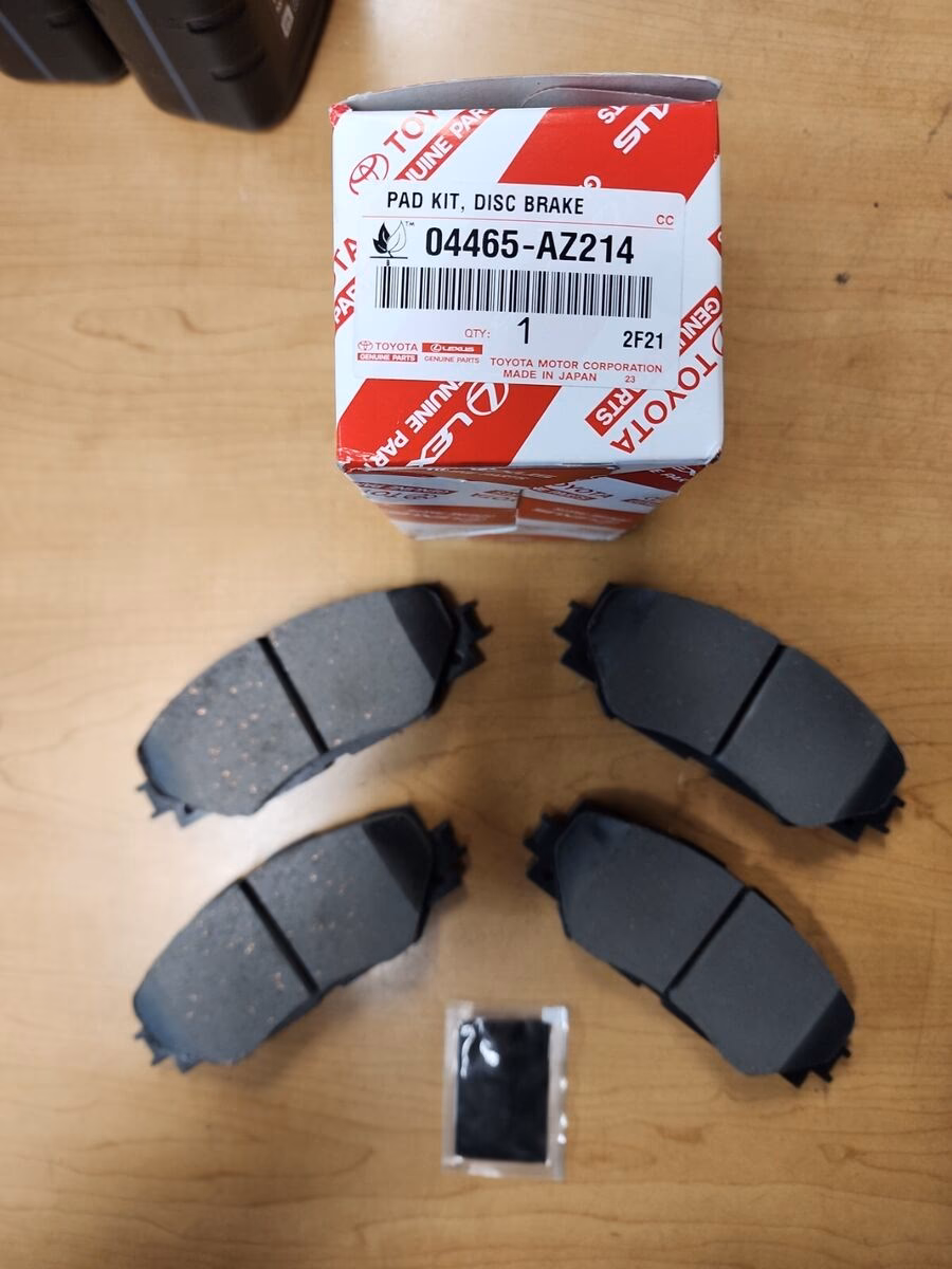 How long does a Toyota Corolla 2015 brake pad replacement take?