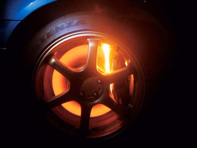 What causes brake overheating?