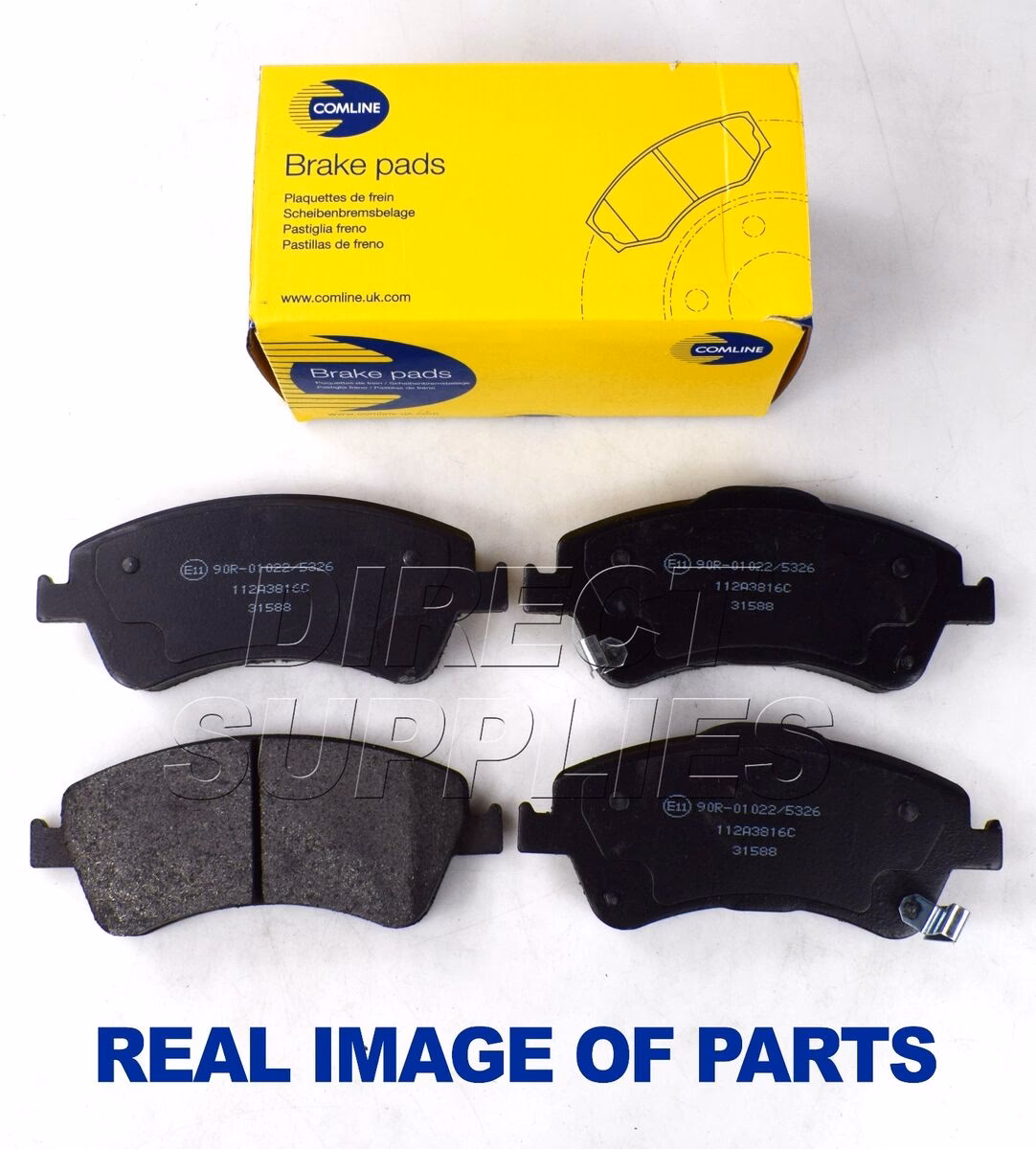 What types of brake pads are available?