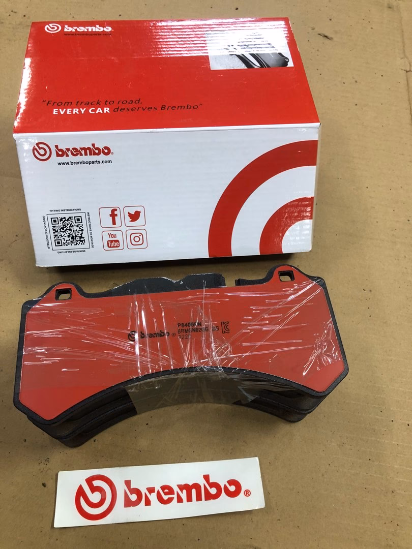 Do Brembo GT brake pads come with Ferodo fm1000 compound pads?