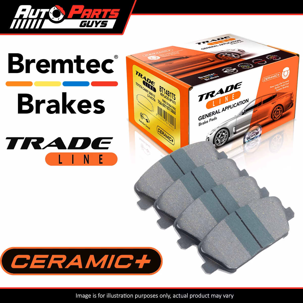 What are bremtec brake sets & pads?