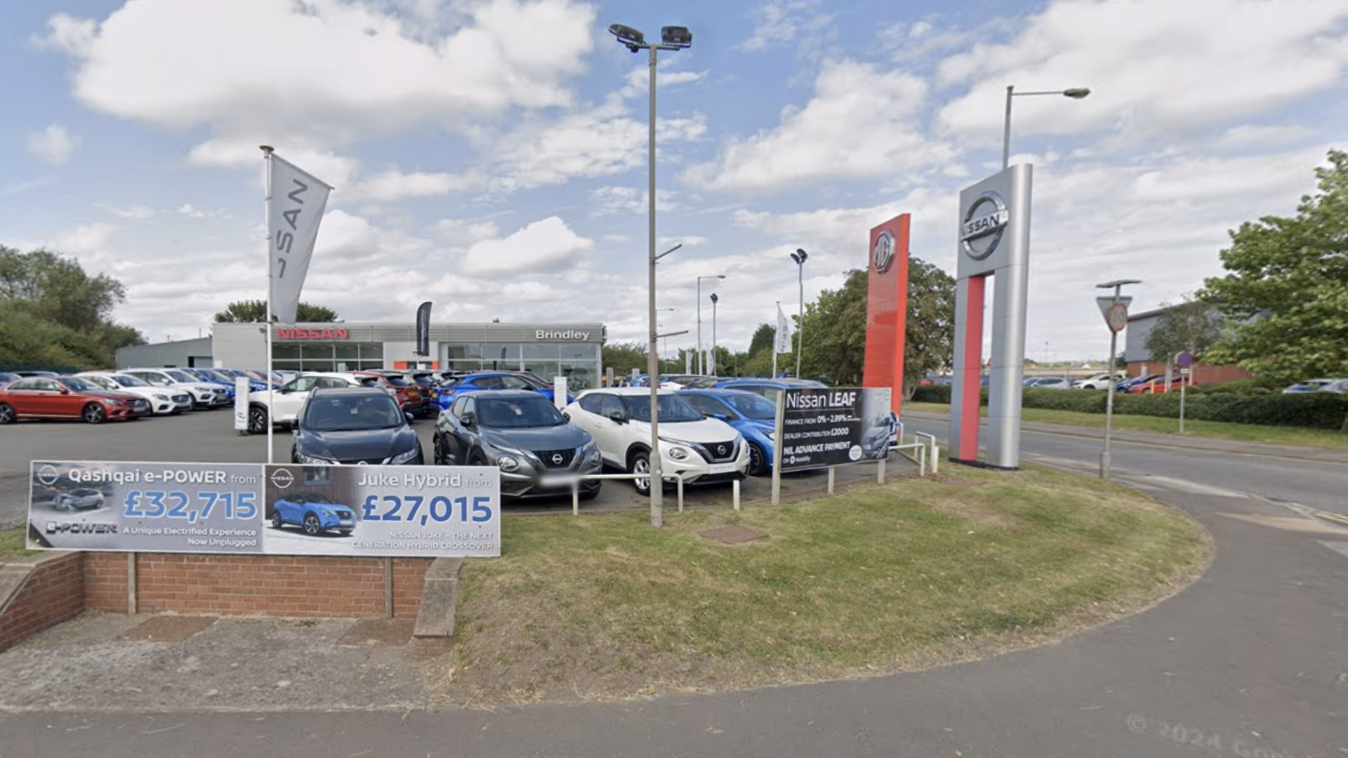 What services does Brindley Nissan offer?