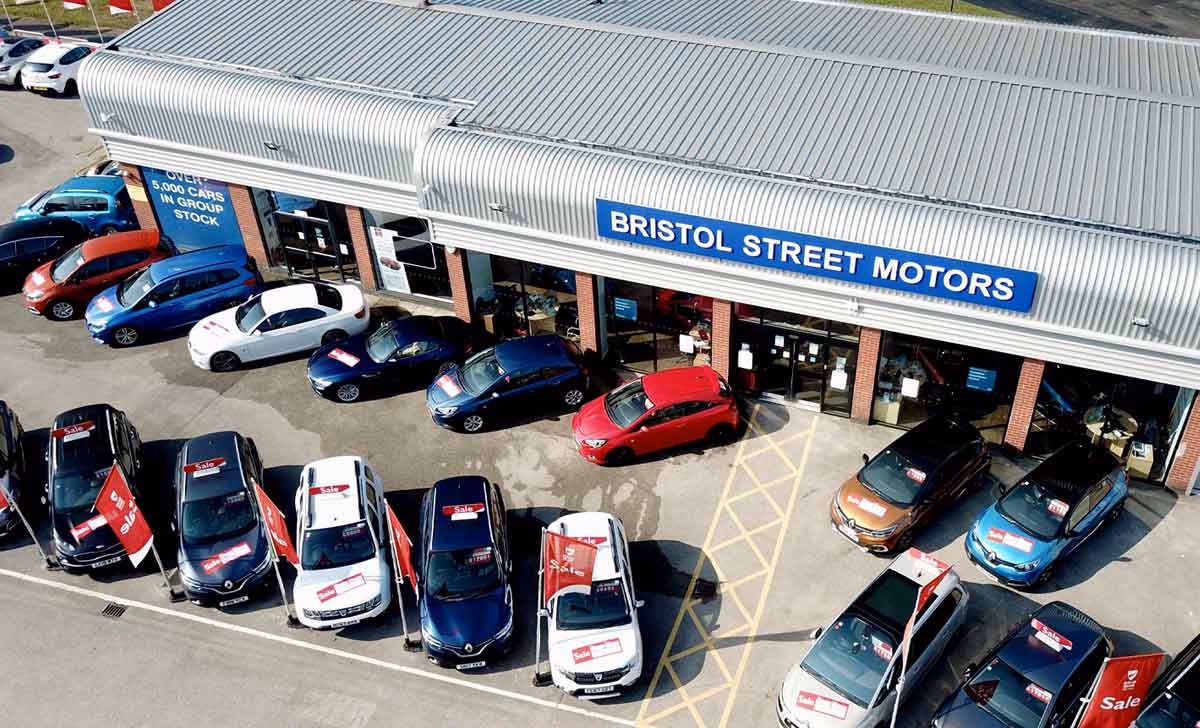 What services does Bristol Street Motors offer?