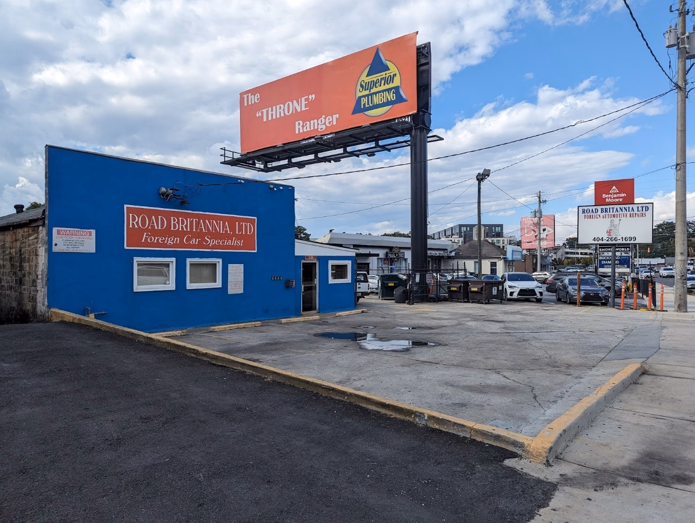 Who attends a Britannia service site visit?