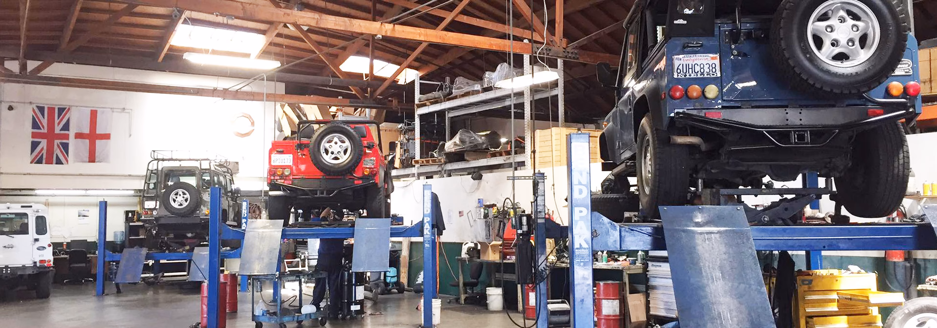 Who can service a classic British car?