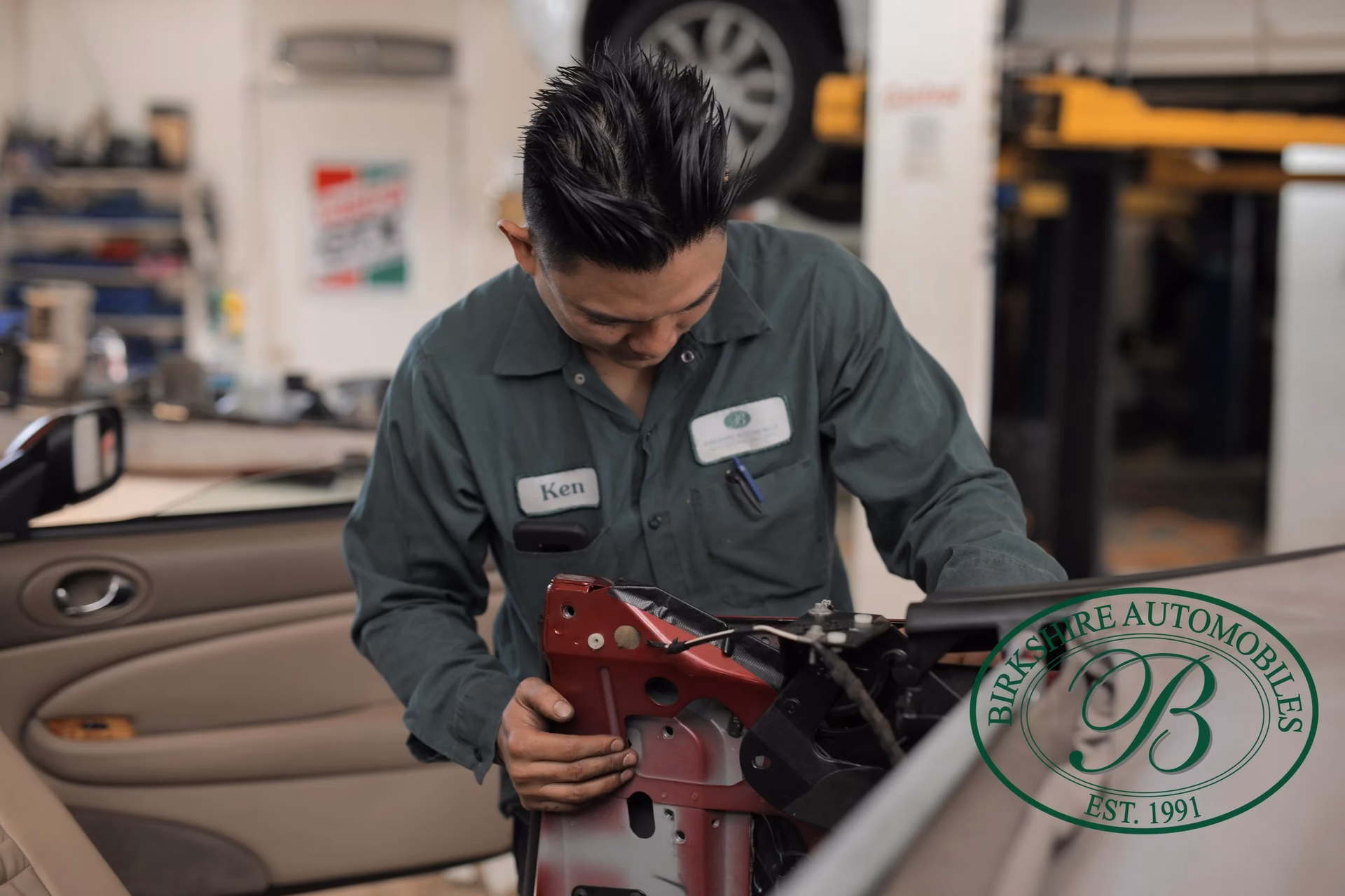 Where can I find a classic British car repair shop?