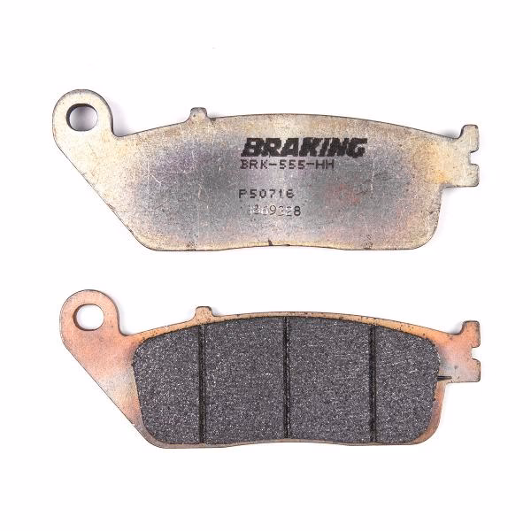 What are the dimensions of a replacement disc brake pad?