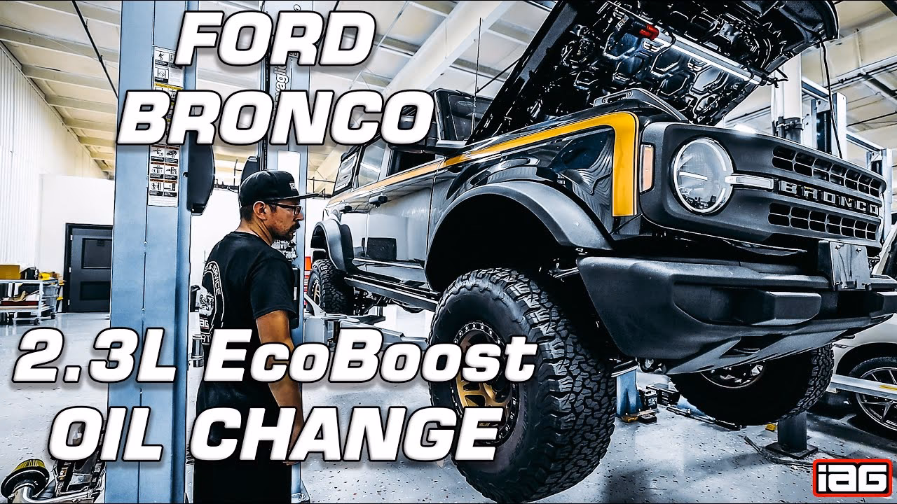How much oil does a Bronco use?