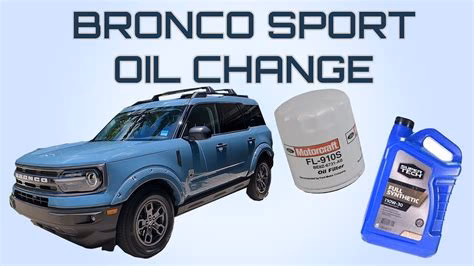 Does the 2023 Ford Bronco Sport need maintenance?