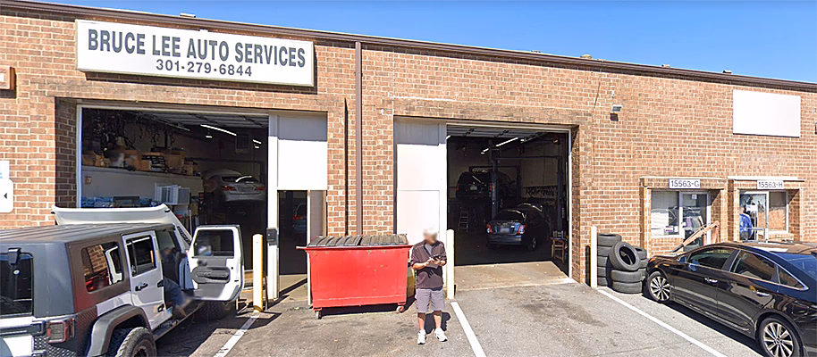 Who is Bruce car repair shop?