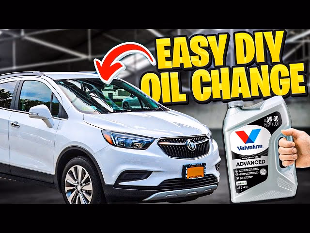 How to change oil in 2014 Buick Encore 1.4L 4 cylinder turbo?