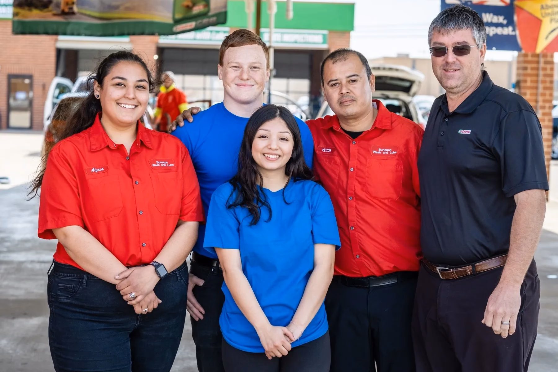 Who is Burleson wash & Lube?