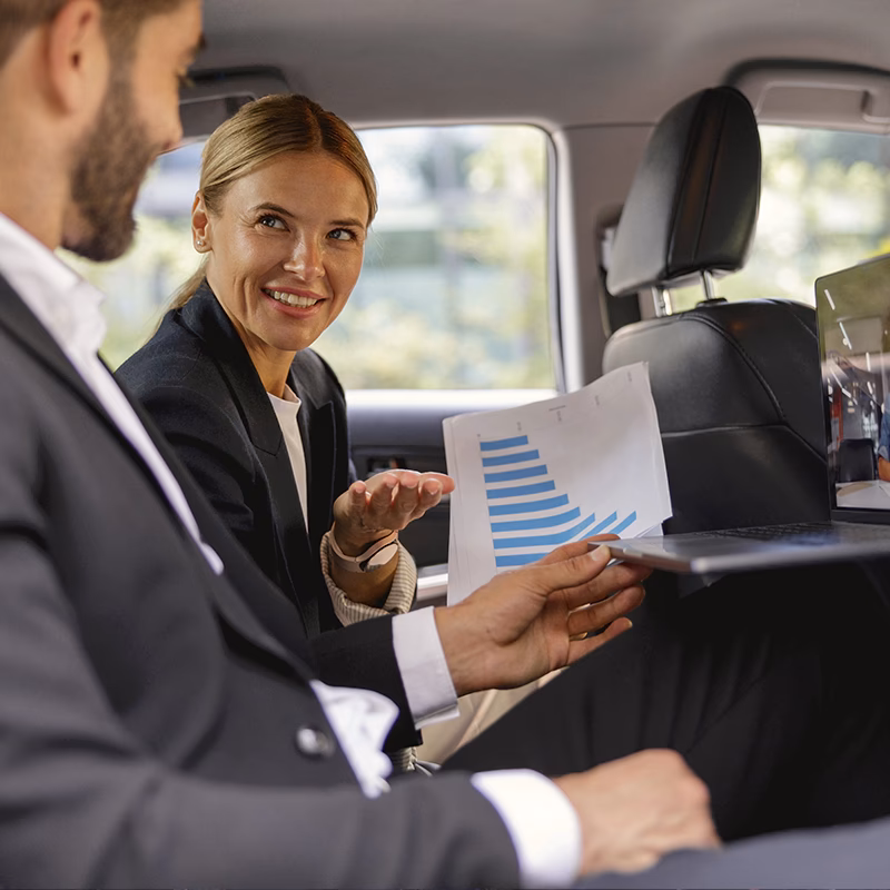 Who can get a business vehicle lease?