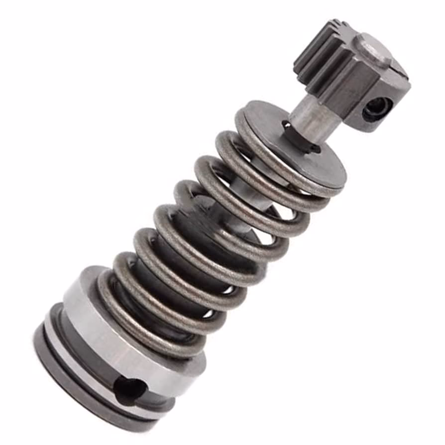 What is a plunger in a fuel injector?
