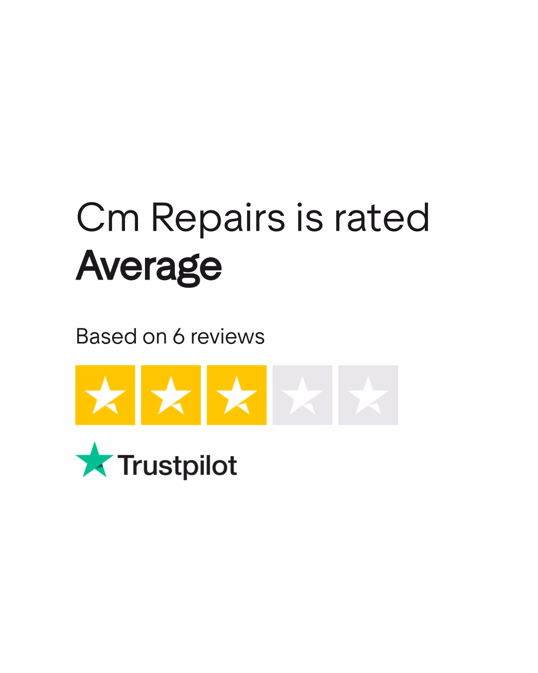 Do I need a credit card for C M repairs in Dartford?