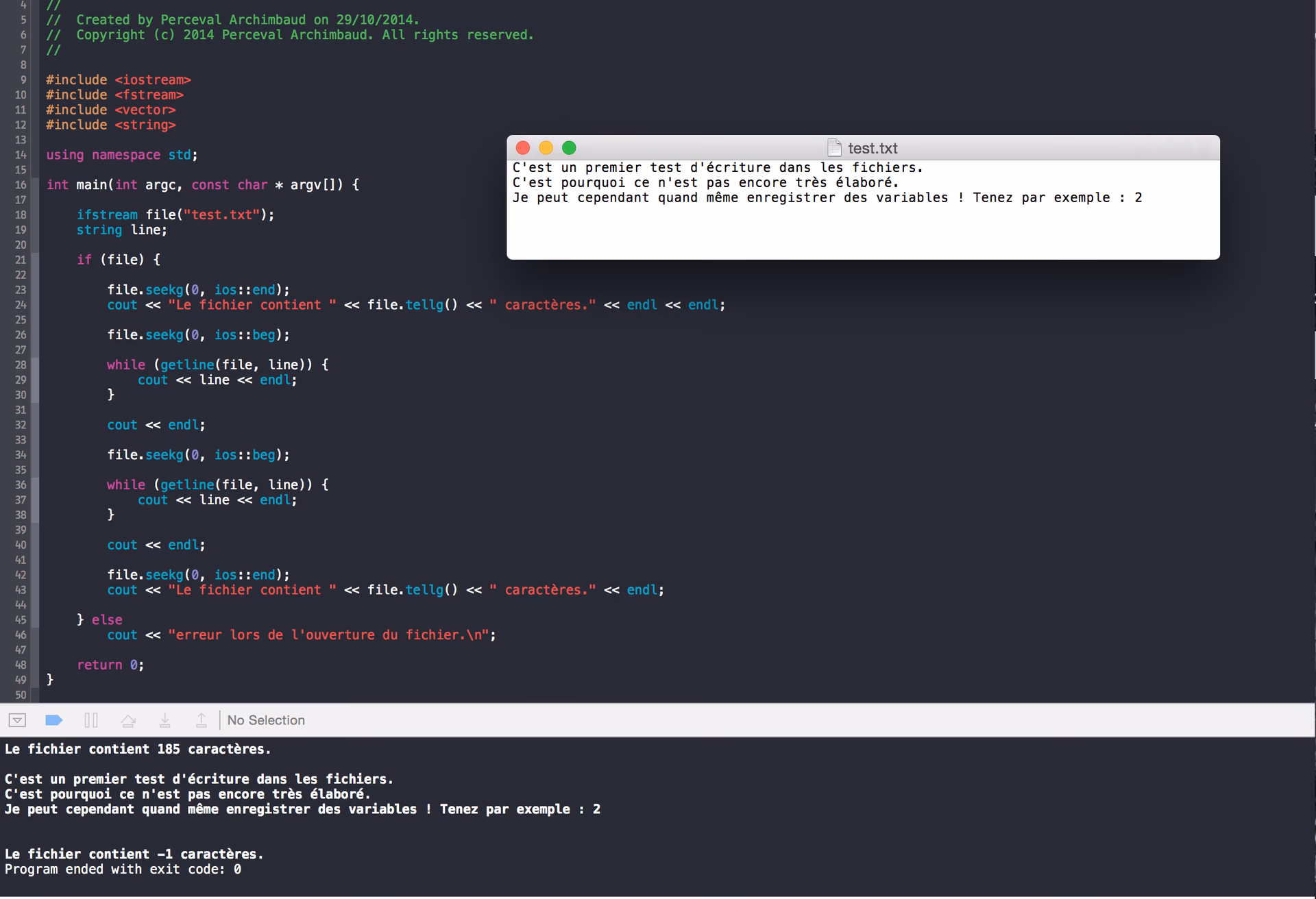 Comment faire une recherche par mot sur un fichier ?