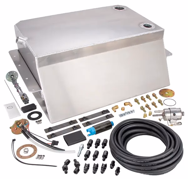 Where is the fuel tank on a Chevy C10?