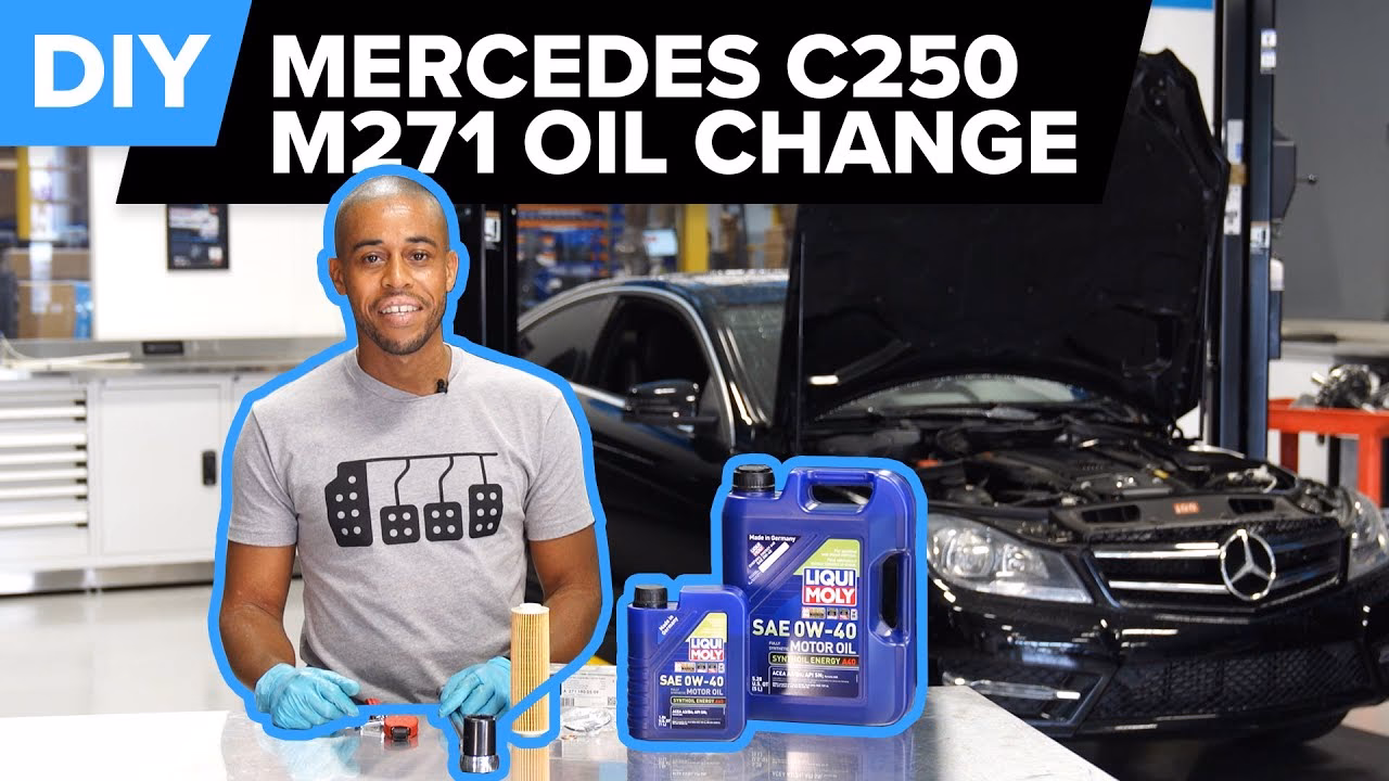 How long does engine oil last on a Mercedes c250?