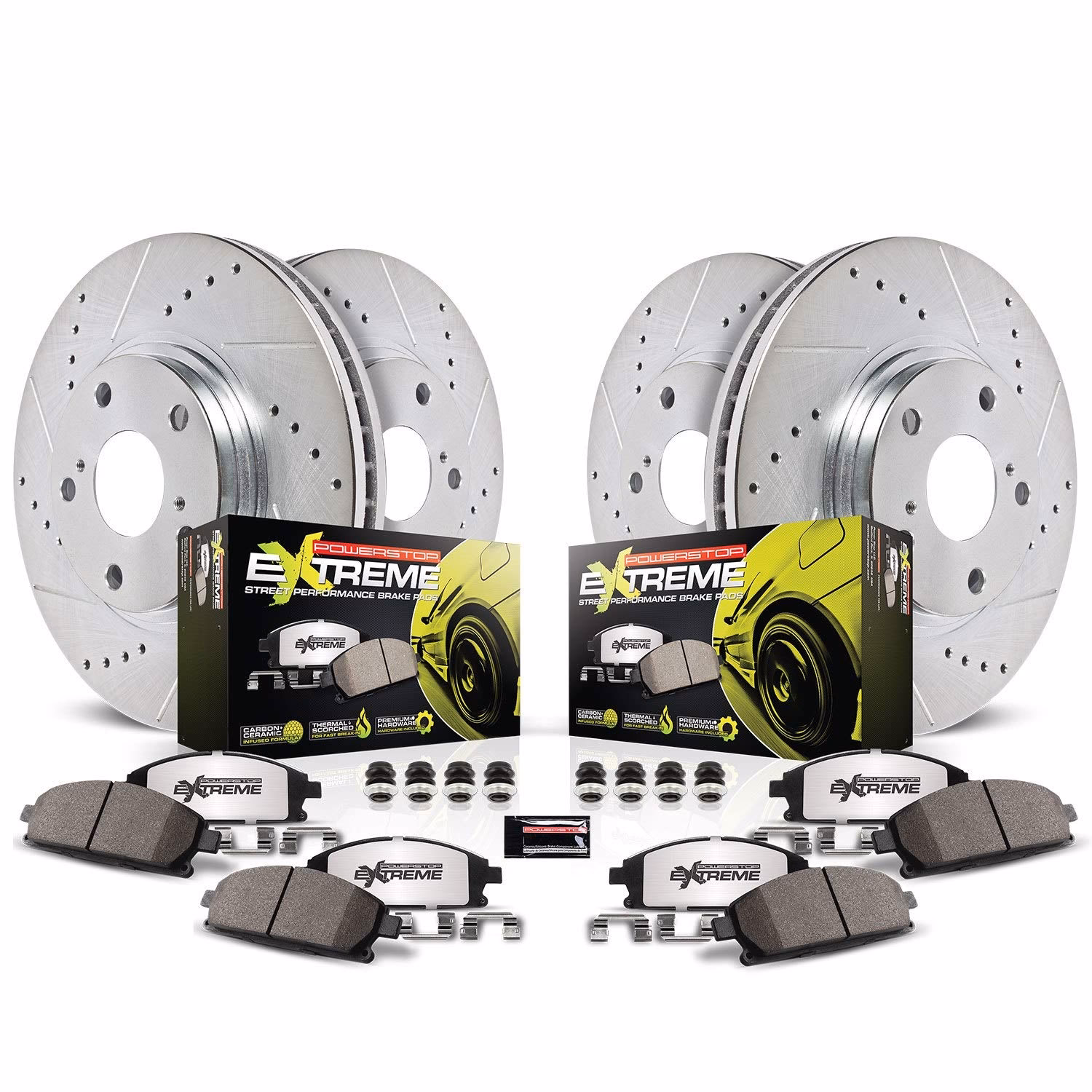 Do C5 Corvette brakes fit behind stock wheels?