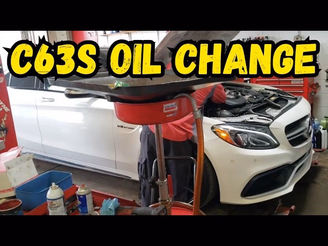 How much is engine oil for a Mercedes-Benz C63 AMG?