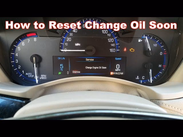 How do I Reset my oil life?