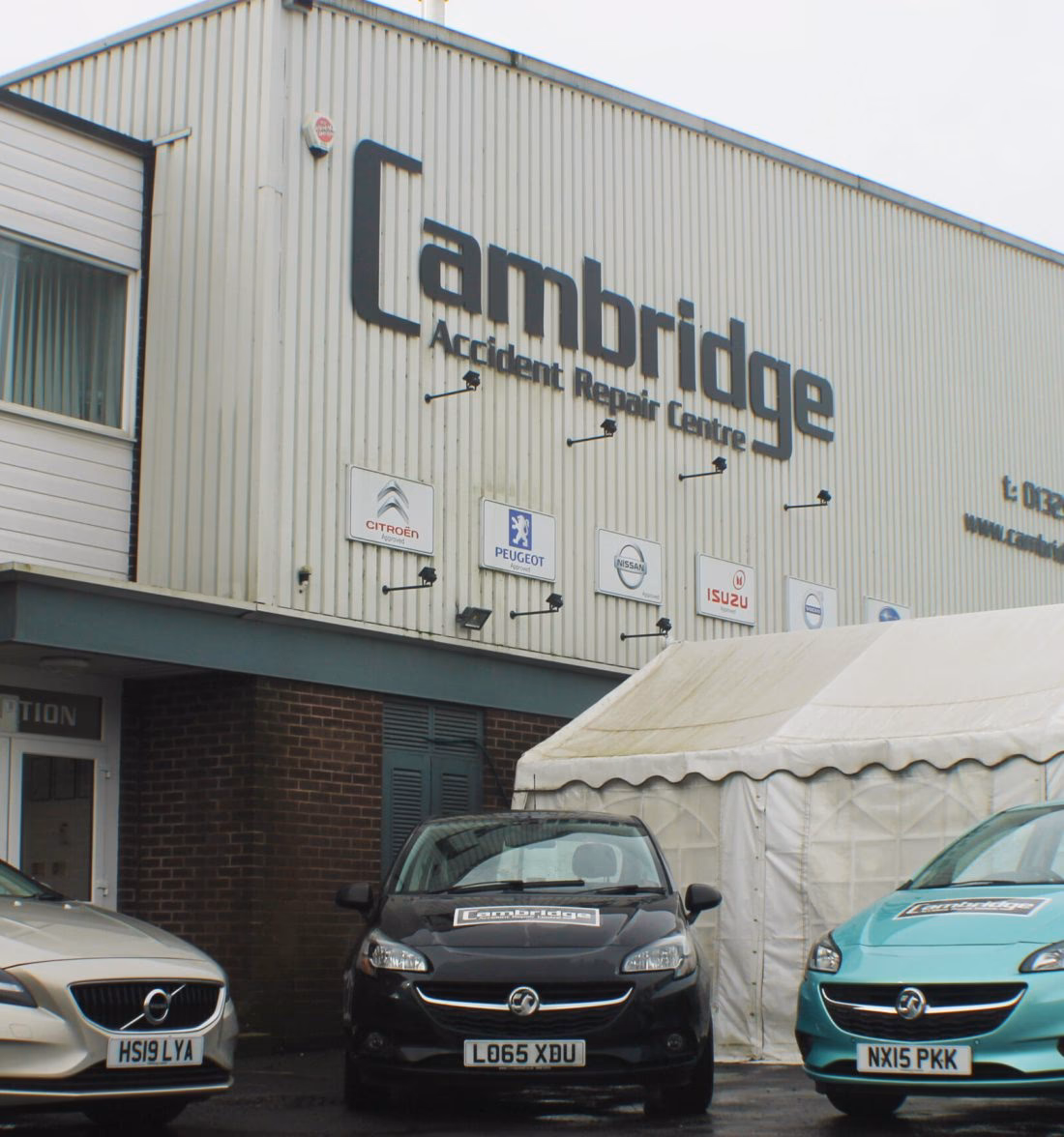 Where can I find accident repair centre in Fareham?
