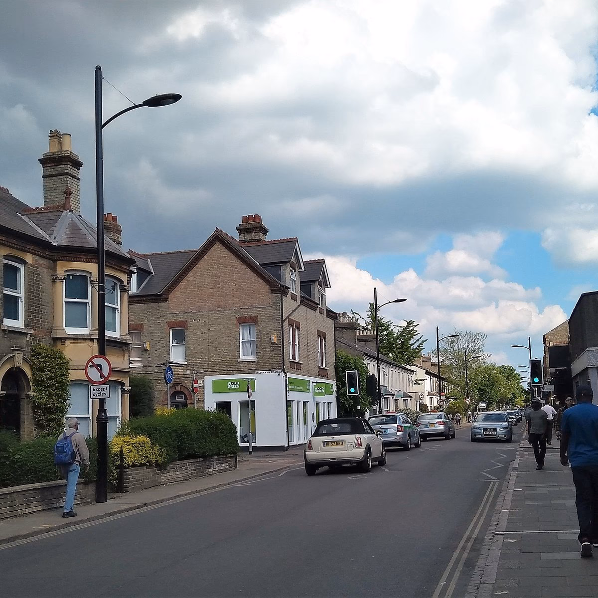 What happened on Mill Road in Cambridge?