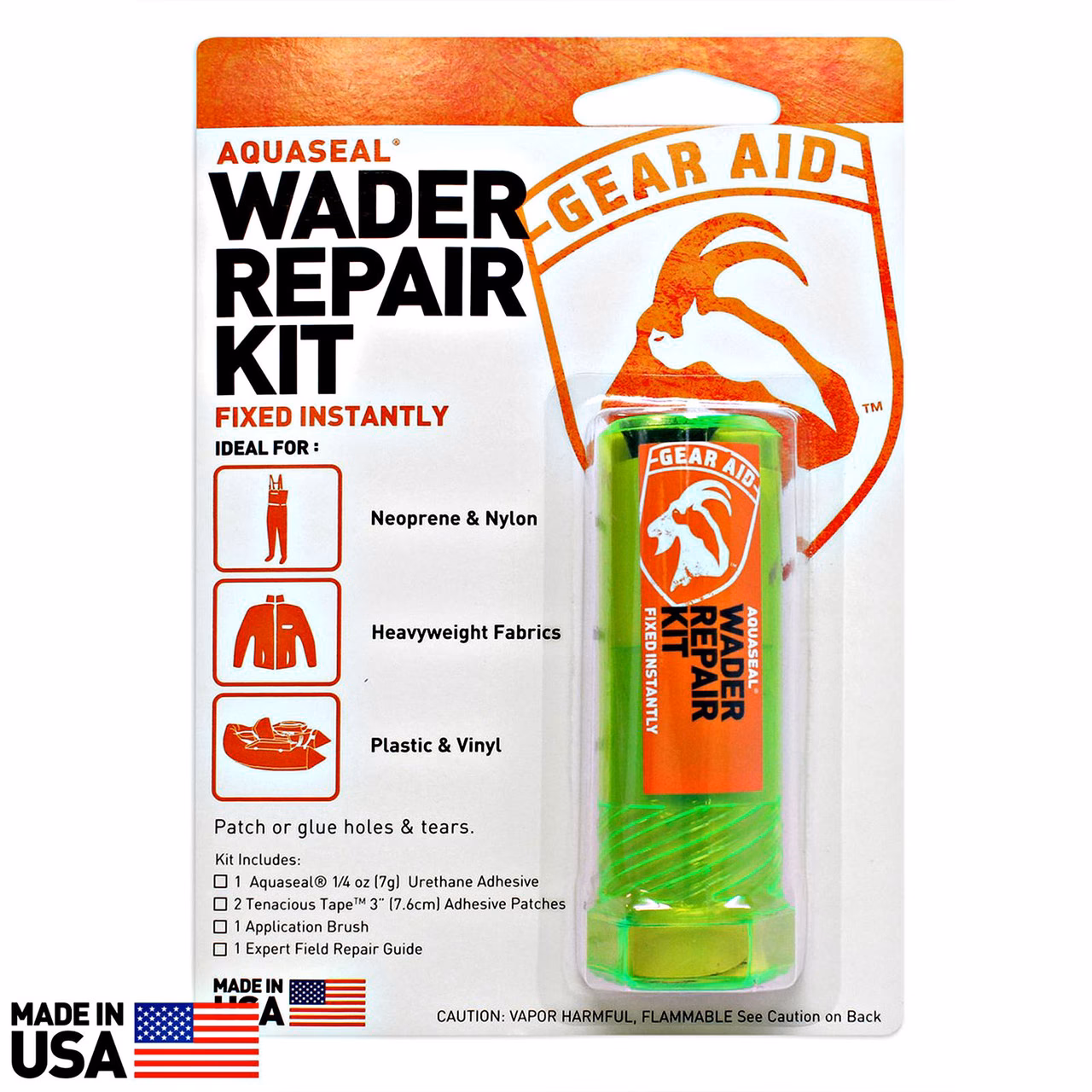 What do I need for repairing waders?