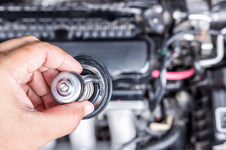 What happens if a car thermostat fails?