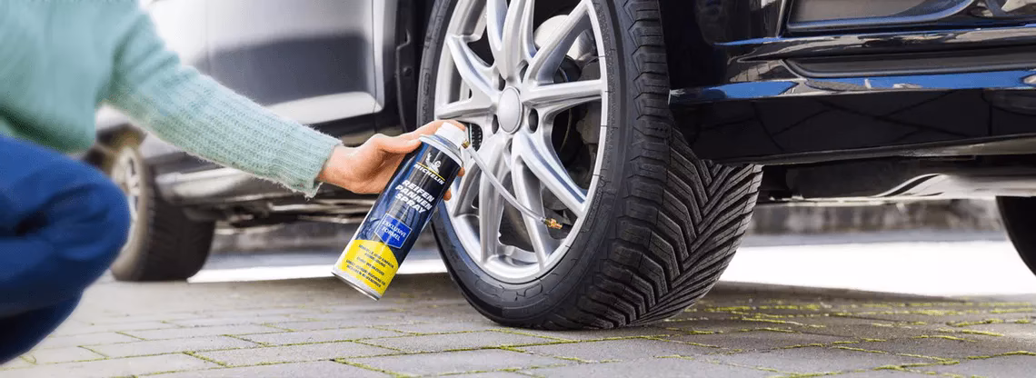 Can tyre sealant be cleaned and re-used?